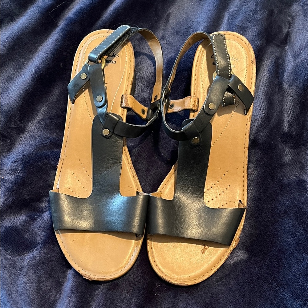 Clarks Black Women's Sandals